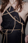 BASERANGE Malle Dress DRMA-WS-AU23 Black